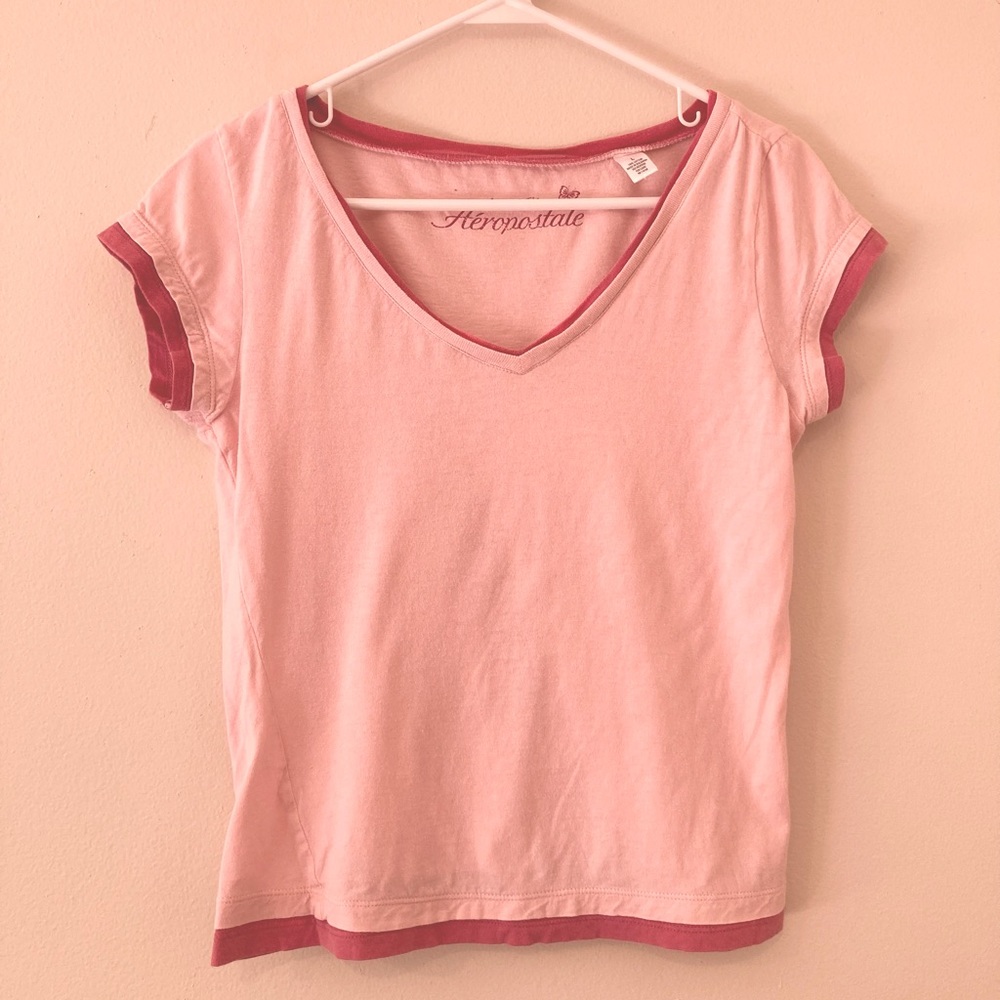 AEROPOSTALE light pink t-shirt